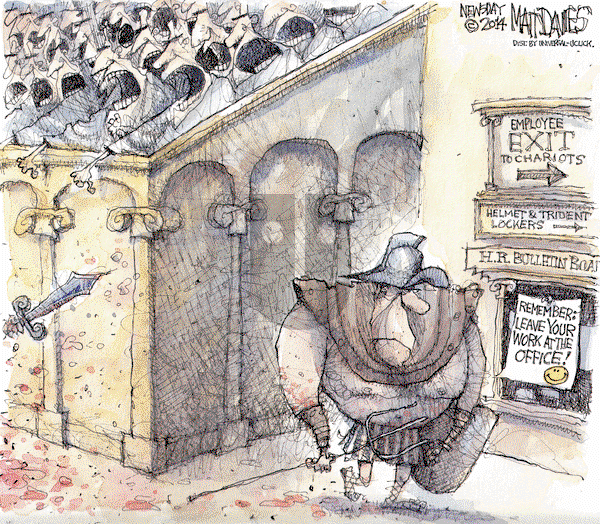 Matt Davies on Wednesday September 10, 2014 Comic Strip