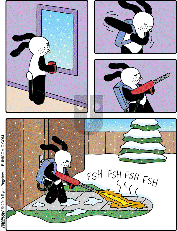 Buni on Monday December 2, 2019 Comic Strip