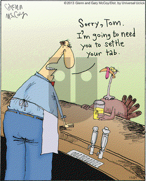 The Flying McCoys on Thursday November 21, 2013 Comic Strip