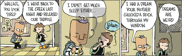 Wallace the Brave on Saturday April 25, 2020 Comic Strip