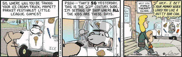 DeFlocked on Monday July 23, 2012 Comic Strip