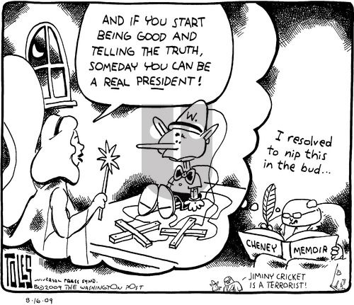 Tom Toles on Sunday August 16, 2009 Comic Strip