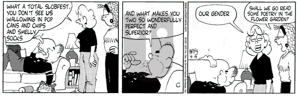 Luann on Friday September 19, 1997 Comic Strip