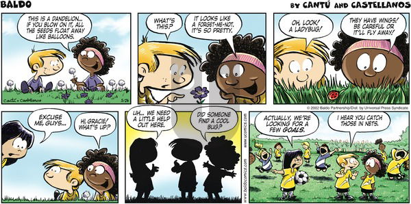 Baldo on Sunday May 26, 2002 Comic Strip