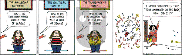 Cathy Classics on Tuesday April 1, 2008 Comic Strip