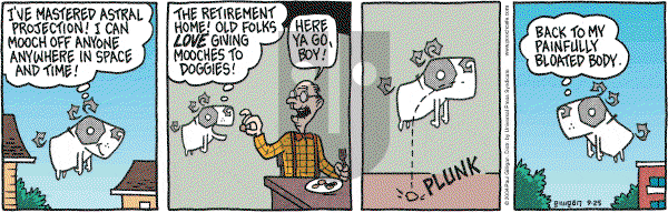 Pooch Cafe on Saturday September 25, 2004 Comic Strip