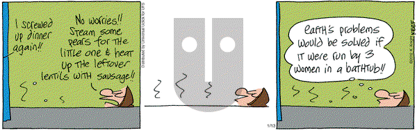 The Knight Life on Friday January 13, 2012 Comic Strip