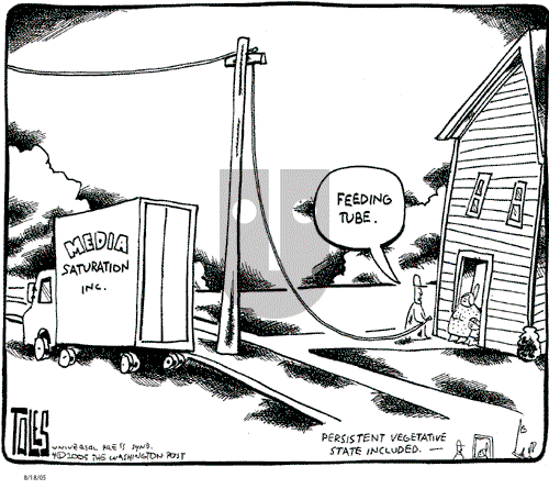 Tom Toles on Thursday August 18, 2005 Comic Strip