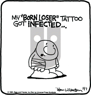 Ziggy on Tuesday February 7, 1995 Comic Strip