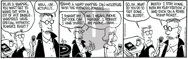 Monty on Wednesday March 13, 2002 Comic Strip