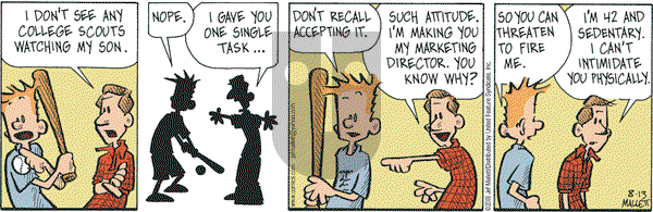 Frazz on Thursday August 13, 2009 Comic Strip