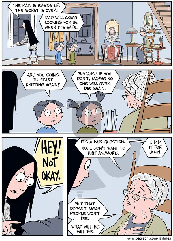 Lay Lines - Wednesday September 30, 2015 Comic Strip