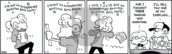 FoxTrot on Tuesday February 18, 2003 Comic Strip