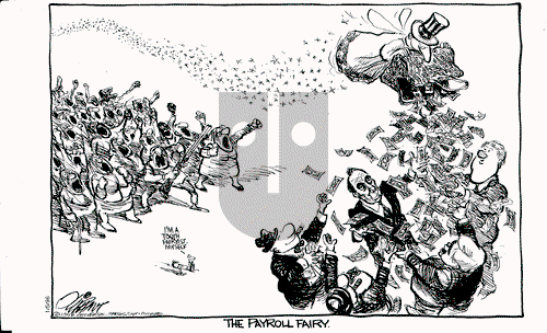Pat Oliphant on Friday January 5, 1996 Comic Strip