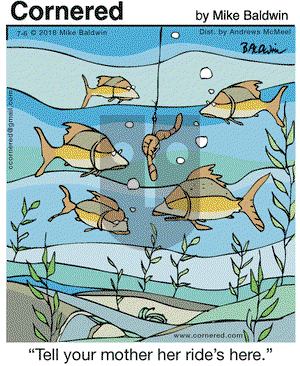 Cornered on Friday July 6, 2018 Comic Strip