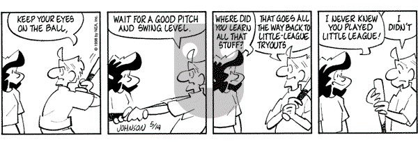 Arlo and Janis on Thursday May 14, 1998 Comic Strip