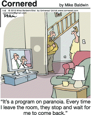 Cornered on Friday January 8, 2010 Comic Strip