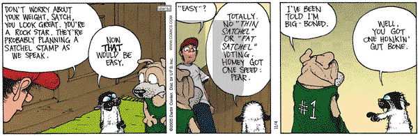 Get Fuzzy on Friday November 4, 2005 Comic Strip