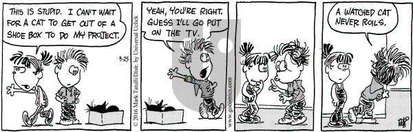 Heart of the City on Friday March 25, 2016 Comic Strip