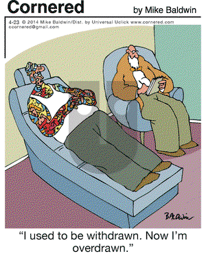 Cornered on Wednesday April 23, 2014 Comic Strip