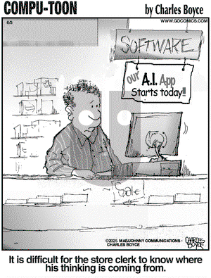 Compu-toon on Tuesday June 3, 2025 Comic Strip