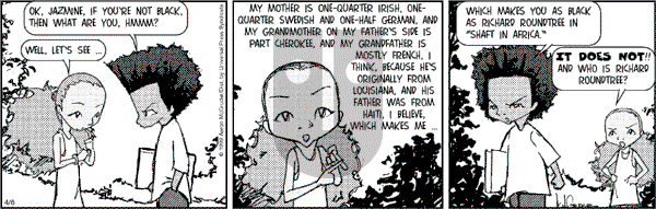 The Boondocks on Thursday November 7, 2013 Comic Strip