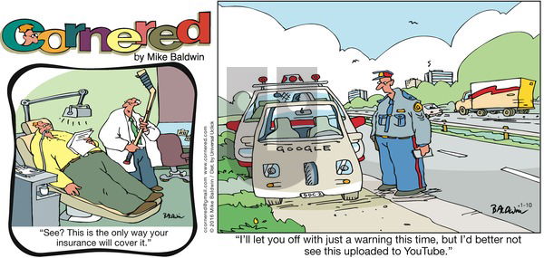 Cornered on Sunday January 10, 2016 Comic Strip