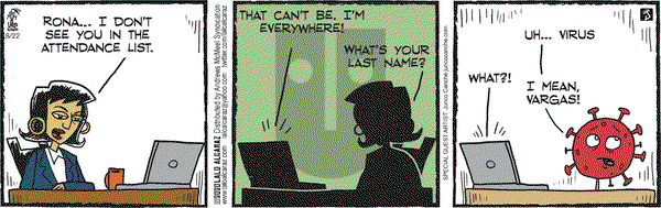La Cucaracha on Saturday August 22, 2020 Comic Strip
