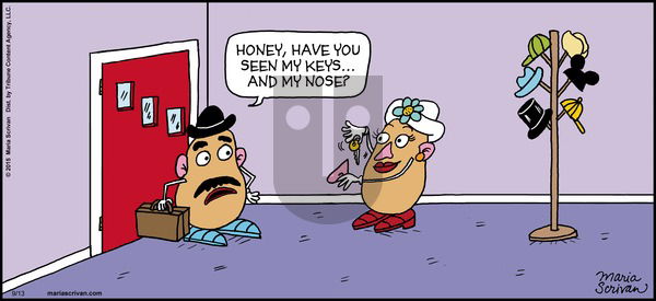 Half Full - Sunday September 13, 2015 Comic Strip