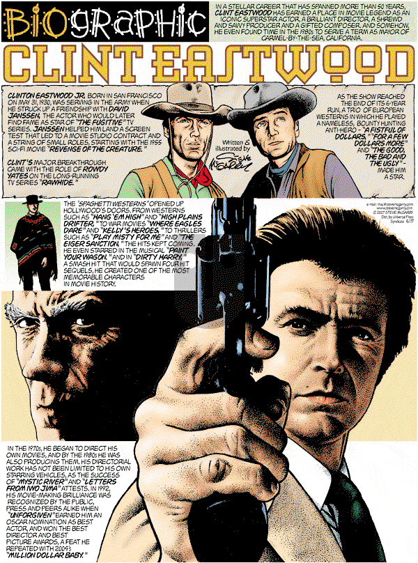 Biographic on Sunday June 17, 2007 Comic Strip