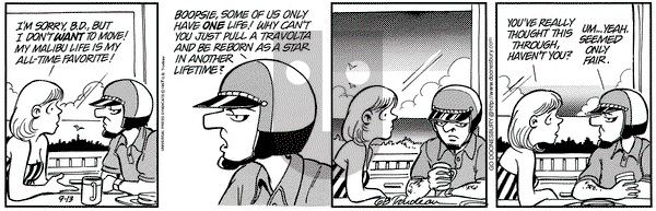 Doonesbury on Saturday September 13, 1997 Comic Strip