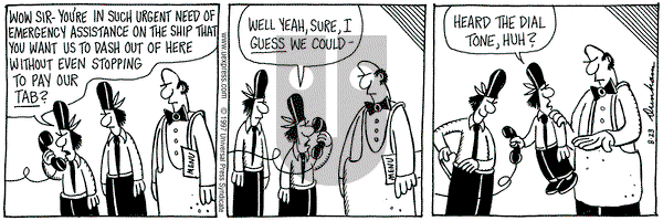Overboard on Saturday August 23, 1997 Comic Strip