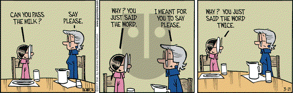 Grand Avenue on Tuesday March 21, 2017 Comic Strip