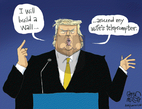 Glenn McCoy on Thursday July 21, 2016 Comic Strip