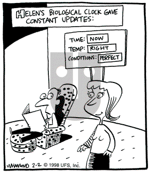 Reality Check on Monday February 2, 1998 Comic Strip