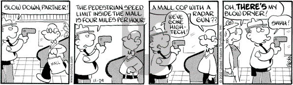 Drabble on Friday November 29, 2002 Comic Strip