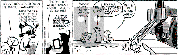 Over the Hedge on Monday January 30, 2012 Comic Strip