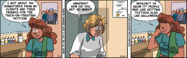Heart of the City - Saturday October 18, 2025 Comic Strip
