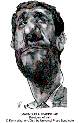 Faces in the News by Kerry Waghorn on Tuesday April 3, 2007 Comic Strip