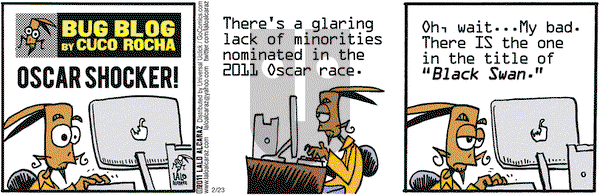 La Cucaracha on Wednesday February 23, 2011 Comic Strip