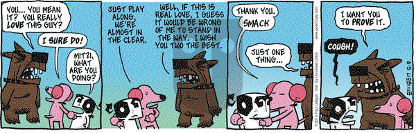 Pooch Cafe on Saturday May 9, 2015 Comic Strip