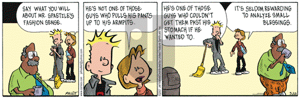 Frazz on Thursday March 22, 2007 Comic Strip