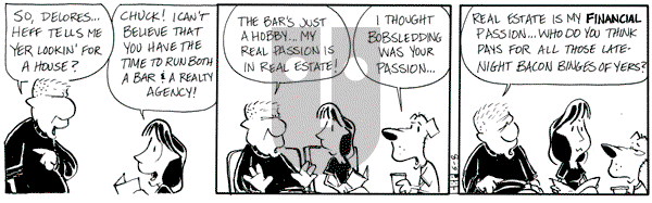 Barkeater Lake on Saturday December 10, 2011 Comic Strip