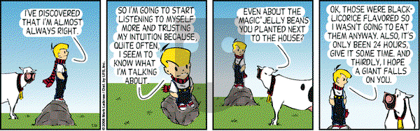 Cow and Boy Classics on Friday November 14, 2008 Comic Strip