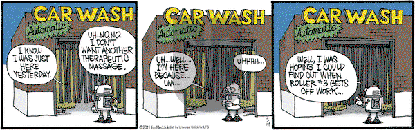 Monty on Wednesday September 14, 2011 Comic Strip