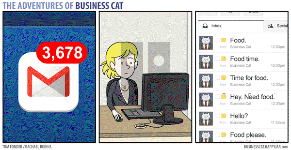 The Adventures of Business Cat on Monday May 23, 2016 Comic Strip