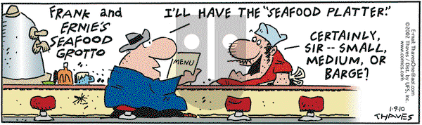 Frank and Ernest on Saturday January 9, 2010 Comic Strip