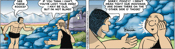 Alley Oop on Thursday November 19, 2015 Comic Strip