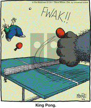In the Bleachers - Tuesday July 19, 2011 Comic Strip