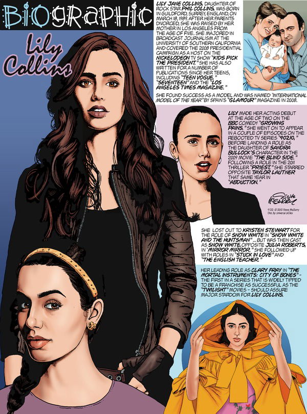 Biographic on Sunday September 22, 2013 Comic Strip